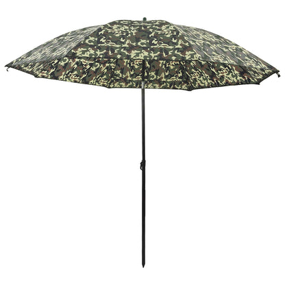 Fishing Umbrella 218 x 185 cm Oxford Polyester Camouflage