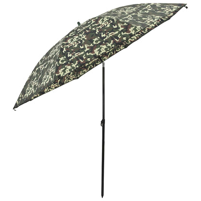 Fishing Umbrella 218 x 185 cm Oxford Polyester Camouflage
