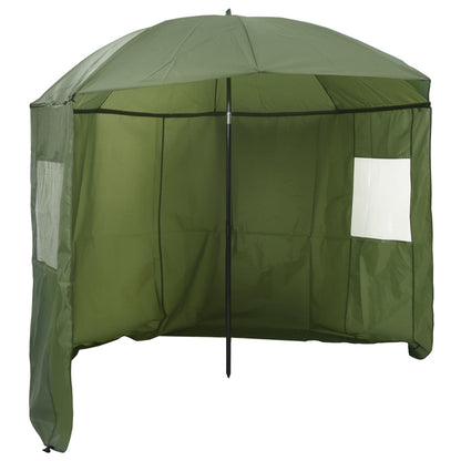 Fishing Umbrella Yellow Army 220 x 185 cm Oxford Polyester