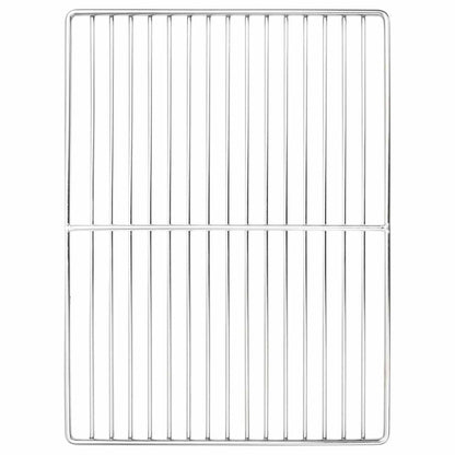 Grill Grate Silver 40 x 30 cm Stainless Steel