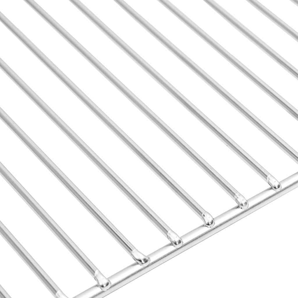 Grill Grate 47 x 32.5 cm Stainless Steel Silver