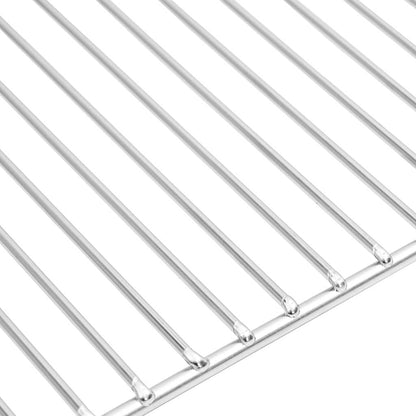 Grill Grate 47 x 32.5 cm Stainless Steel Silver