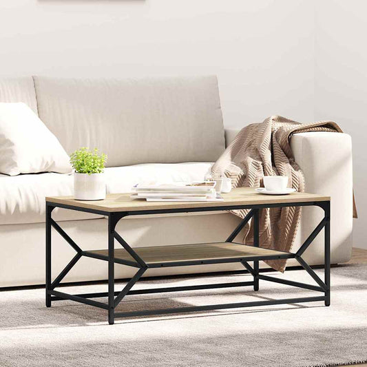 Coffee Table Sonoma Oak 90 x 50 x 40 cm