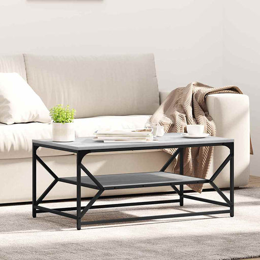 Coffee Table Grey Sonoma 90 x 50 x 40 cm