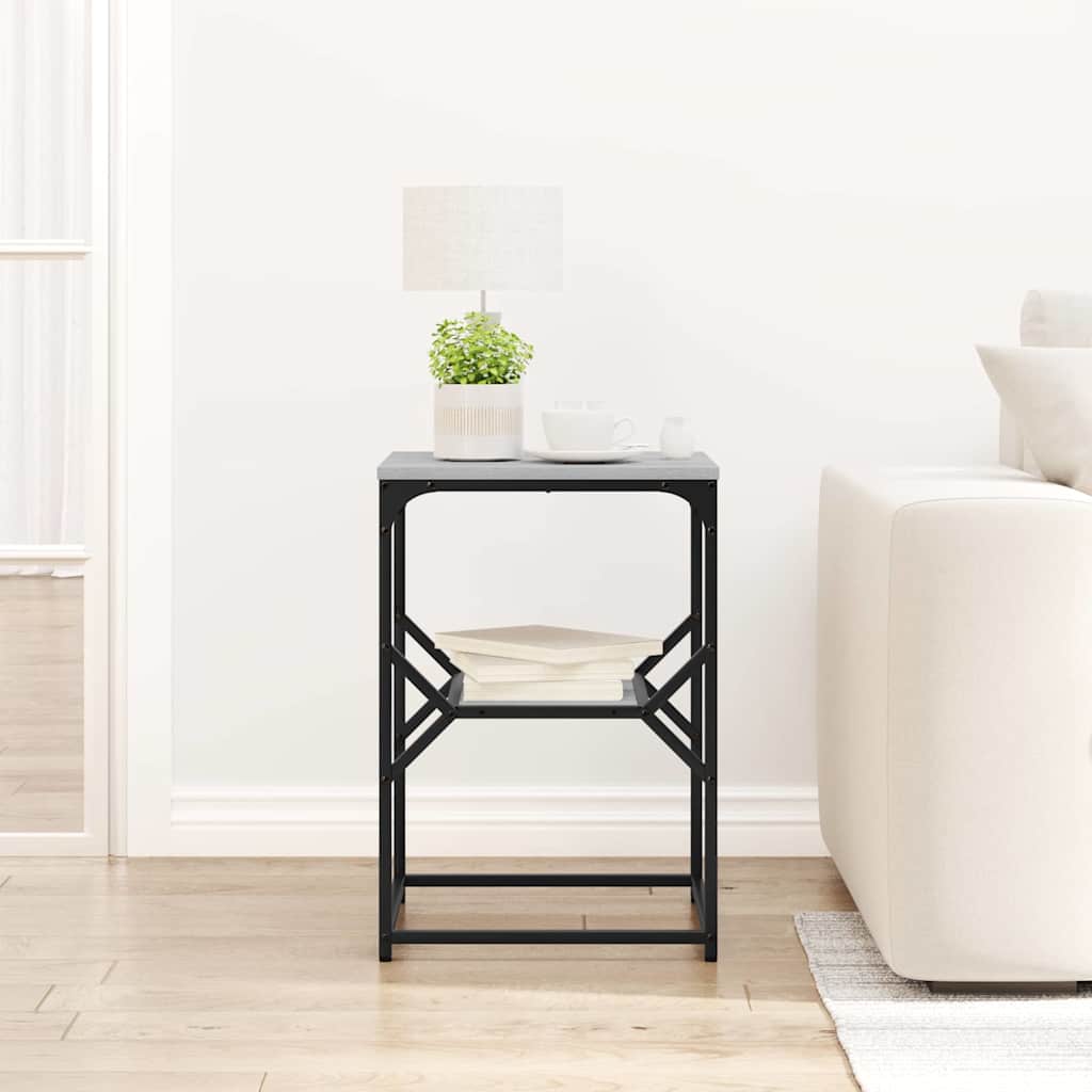 Side Table Grey Sonoma 41 x 40 x 60 cm