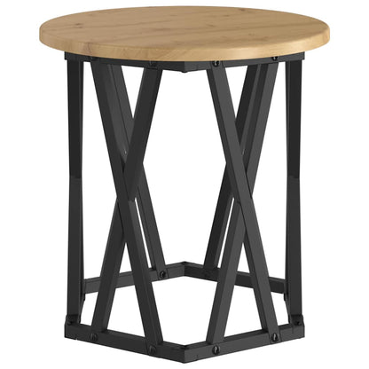Side Table 2 pcs Artisan Oak 50 x 50 x 40 cm