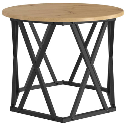 Nesting Side Table 3 pcs Artisan Oak 53 x 53 x 40 cm