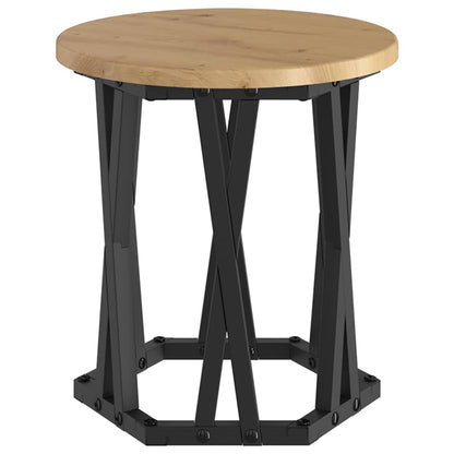Nesting Side Table 3 pcs Artisan Oak 53 x 53 x 40 cm