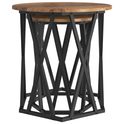 Coffee Table 2 pcs Old wood 50 x 50 x 50 cm