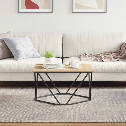 Coffee Table Sonoma Oak 80 x 80 x 45 cm