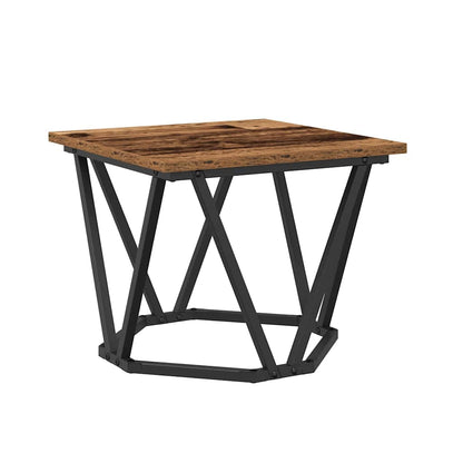 Coffee Table 3 pcs Old wood 50 x 50 x 40 cm