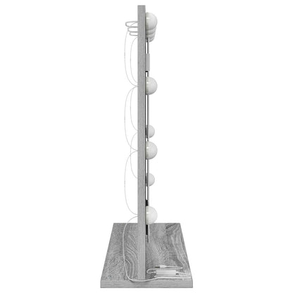 Vanity Mirror Rectangular Grey Sonoma 60 x 55 x 18 cm