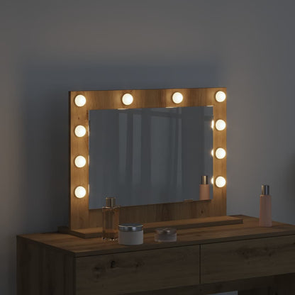 Vanity Mirror Artisan Oak 60 x 45 x 18 cm Rectangular