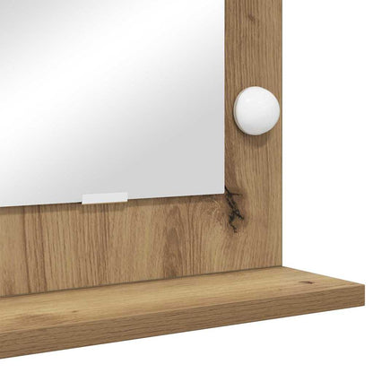 Vanity Mirror Artisan Oak 100 x 45 x 18 cm Rectangular