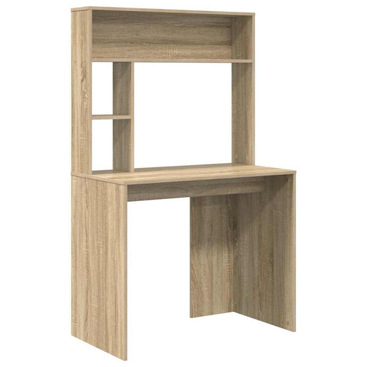Desk Sonoma Oak 91 x 50 x 149 cm Engineered Wood