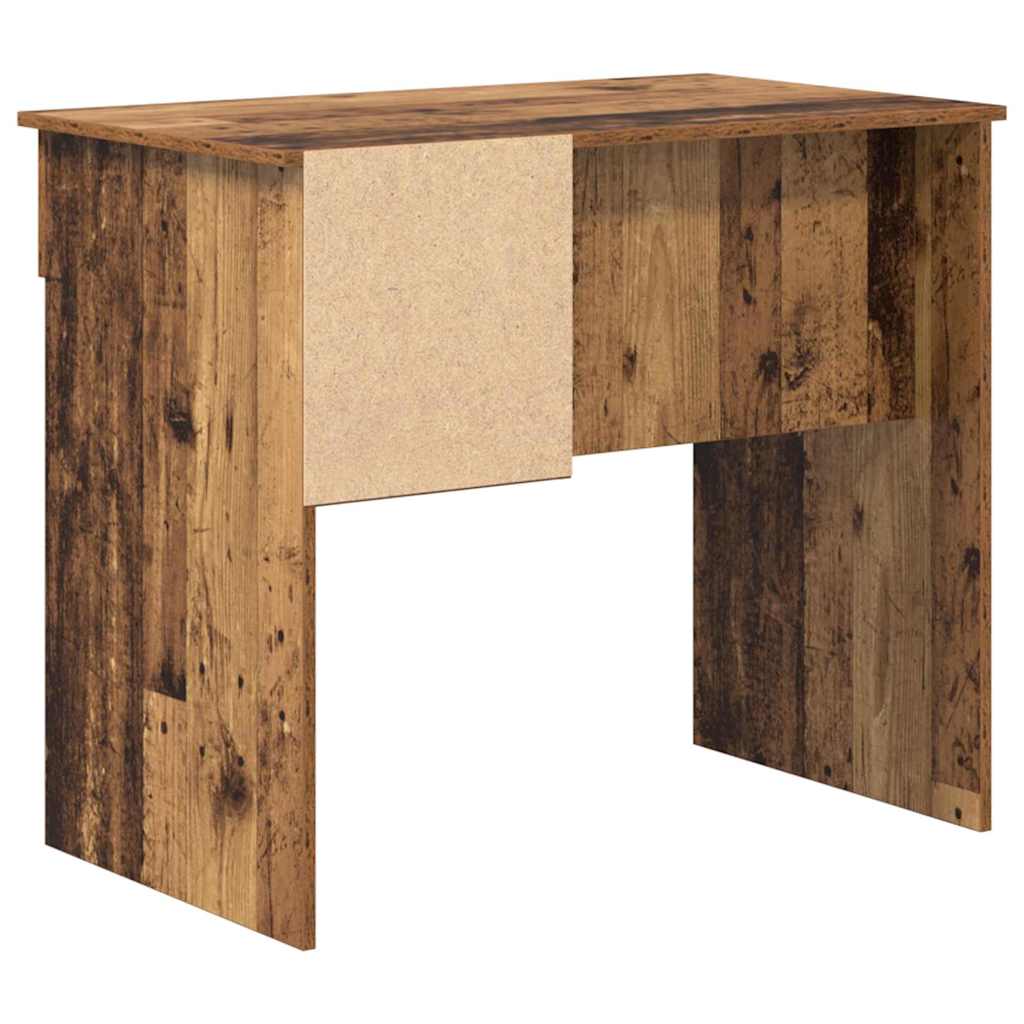 Desk with Drawer Old Wood 90 x 49 x 75 cm Engineered Wood
