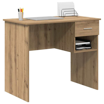 Desk Artisan Oak Engineered Wood 90 x 49 x 75 cm