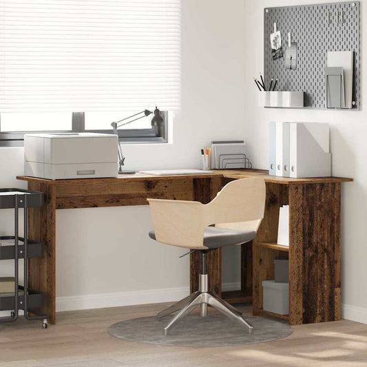 Desk Old Wood 142 x 102 x 73 cm Engineered Wood