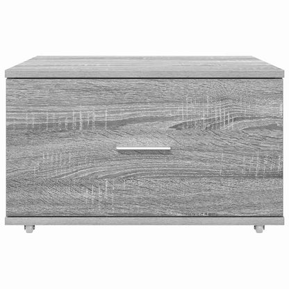 Drawer Cabinet with Wheel Grey Sonoma 55 x 45 x 31 cm
