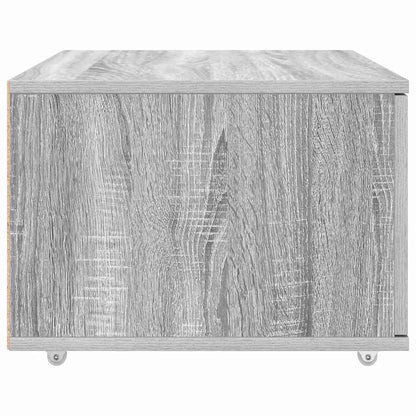 Drawer Cabinet with Wheel Grey Sonoma 55 x 45 x 31 cm