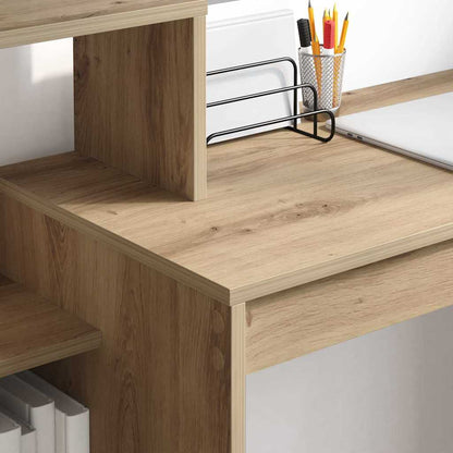 Desk Artisan Oak Engineered Wood 100 x 40 x 90 cm