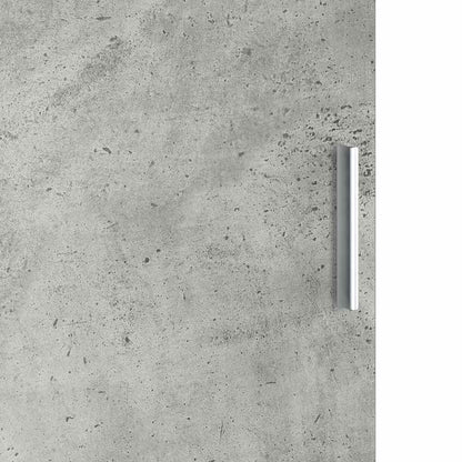 Highboard Concrete Grey 35 x 39 x 168 cm