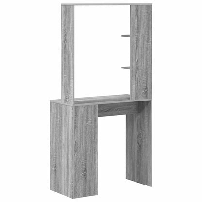 Desk Grey Sonoma 78.5 x 37 x 154.5 cm Engineered Wood