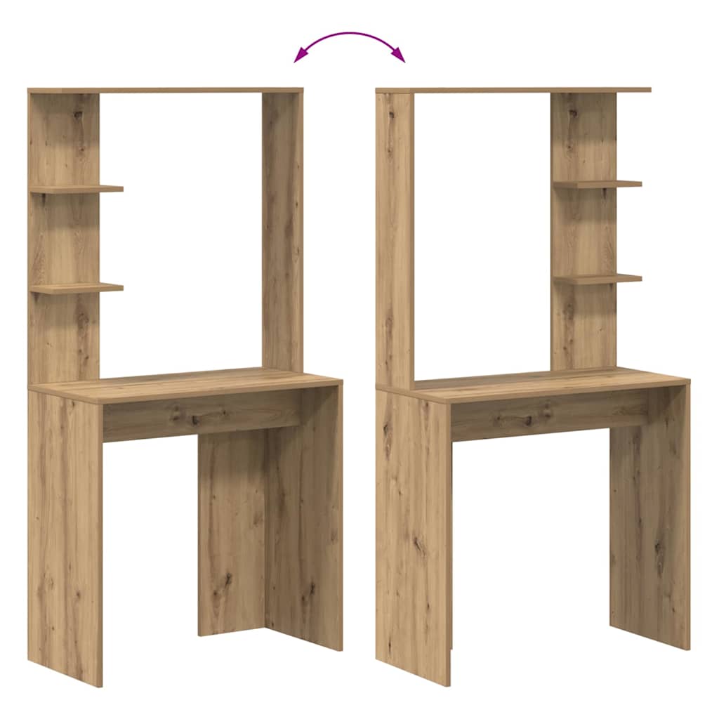 Desk Artisan Oak Engineered Wood 78.5 x 37 x 154.5 cm
