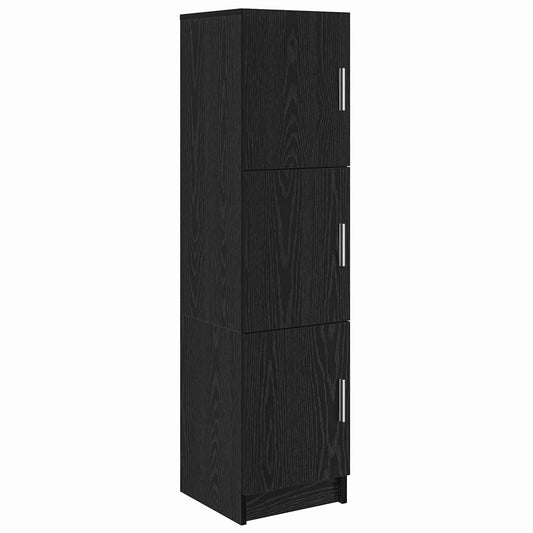 Highboard Black Oak 31.5 x 32 x 122.5 cm