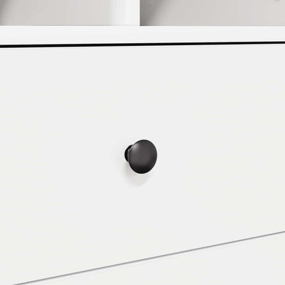 Highboard with Drawer White 45.5 x 34 x 127 cm