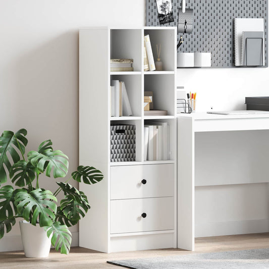Highboard White 45.5 x 34 x 127 cm