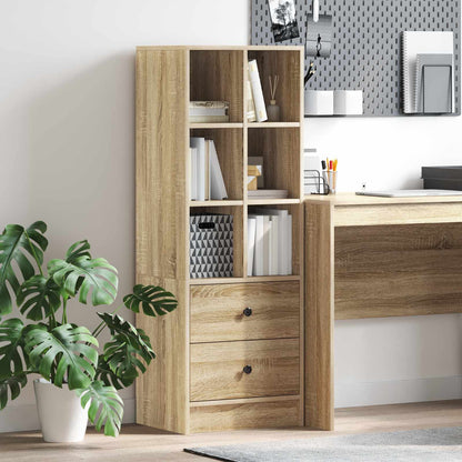 Highboard with Drawer Sonoma Oak 45.5 x 34 x 127 cm