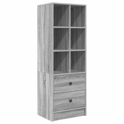 Highboard with Drawer Grey Sonoma 45.5 x 34 x 127 cm