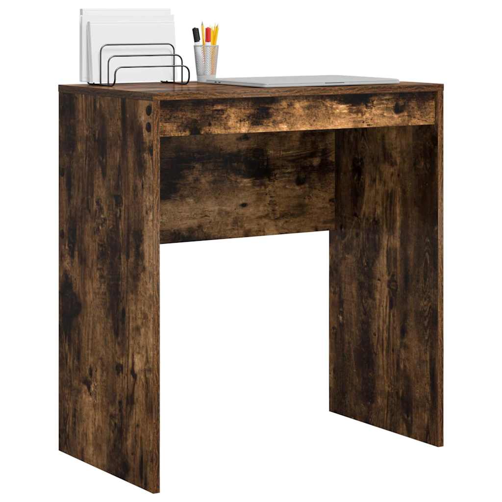 Desk Smoked Oak 70 x 40 x 76 cm