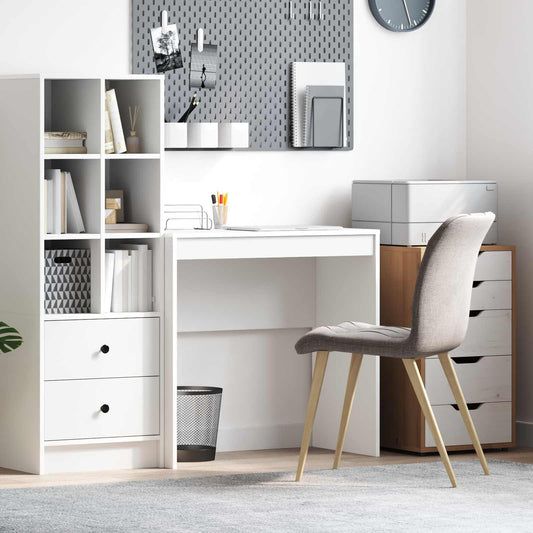 Desk White 80 x 40 x 76 cm