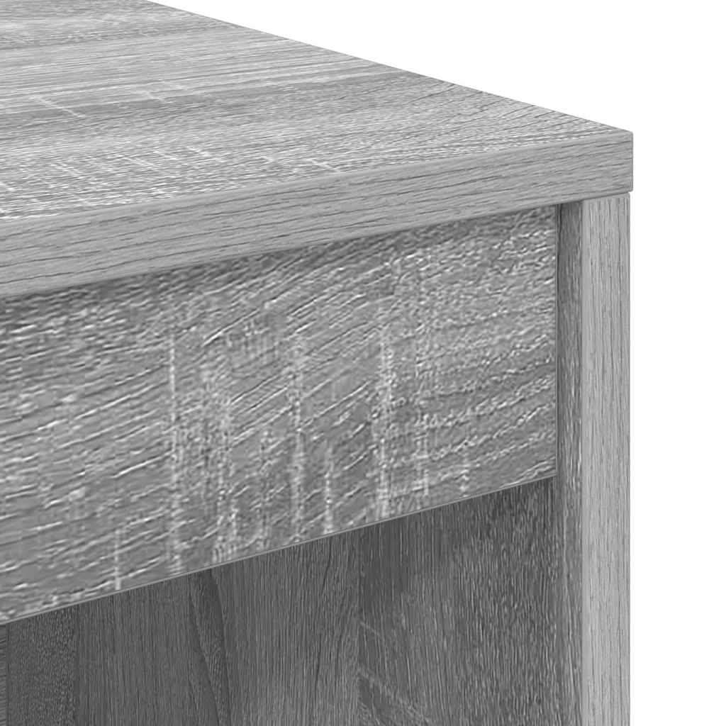 Desk Grey Sonoma 80 x 40 x 76 cm