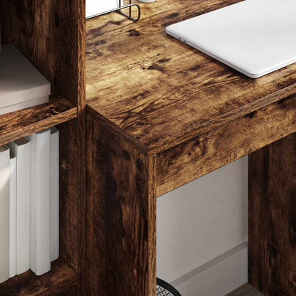 Desk Smoked Oak 70 x 50 x 76 cm