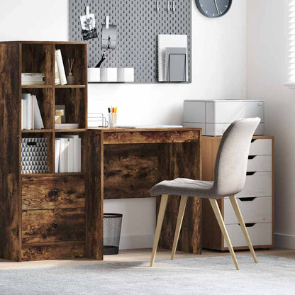 Desk Smoked Oak 70 x 50 x 76 cm