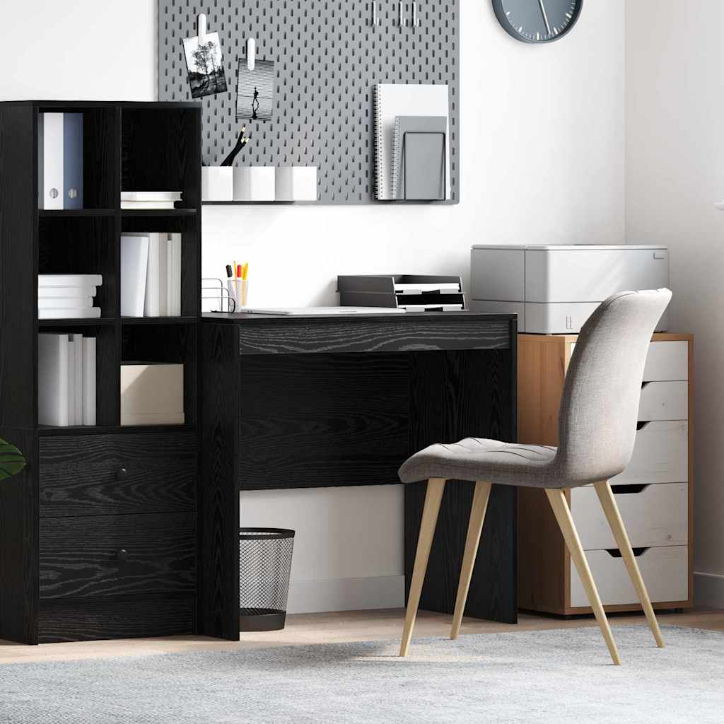 Desk Black Oak 80 x 50 x 76 cm