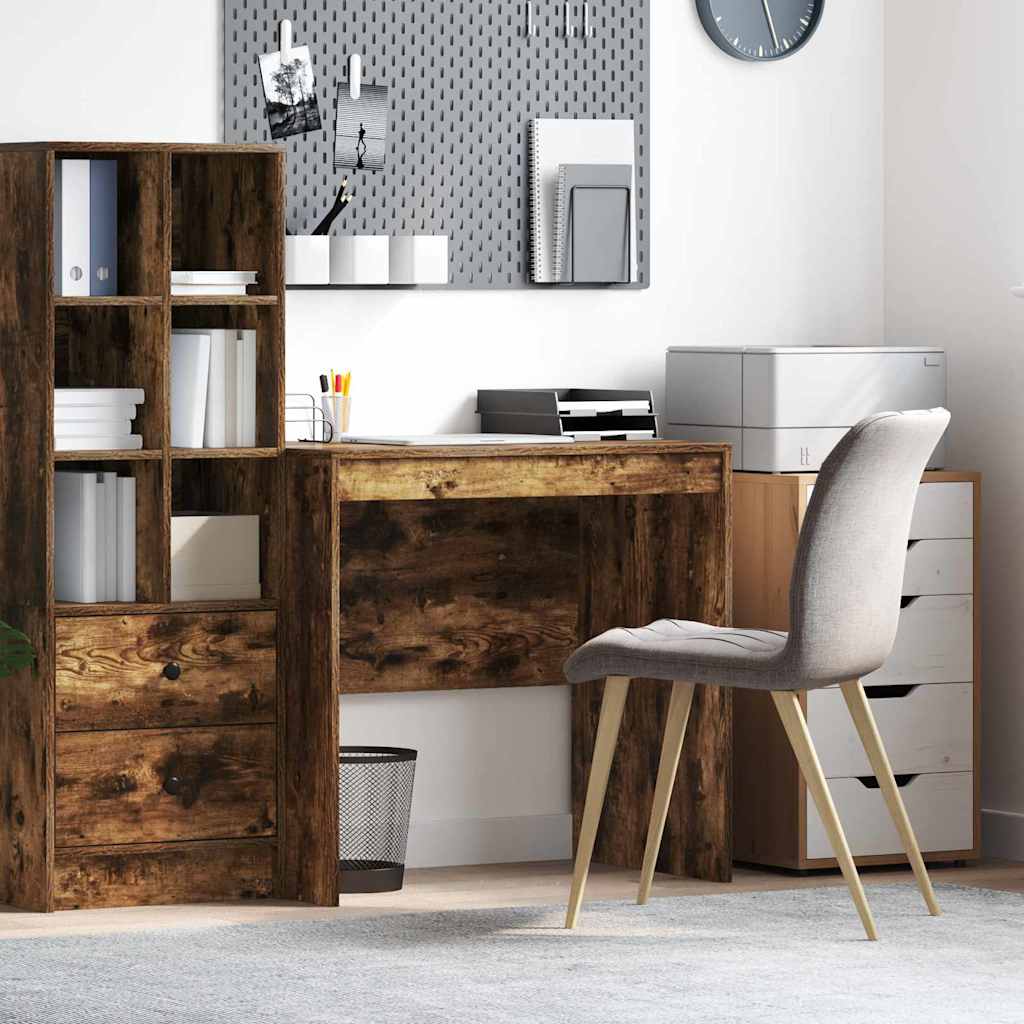 Desk Smoked Oak 80 x 50 x 76 cm