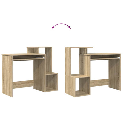 Desk with Drawer Sonoma Oak 106 x 41 x 88.5 cm Engineered Wood