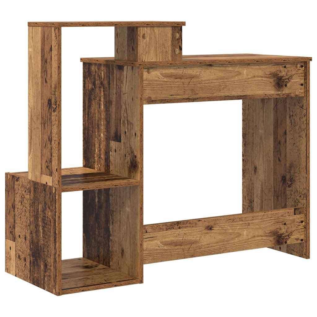 Desk with Drawer Old Wood 106 x 41 x 88.5 cm Engineered Wood