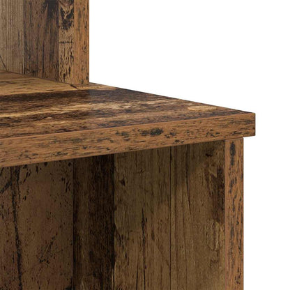 Desk with Drawer Old Wood 120.5 x 44 x 88.5 cm Engineered Wood