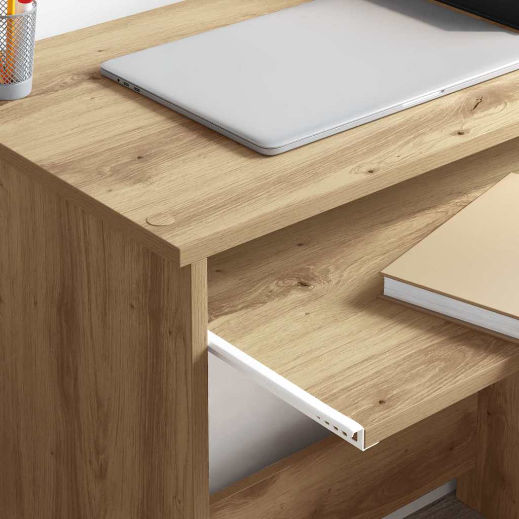 Desk Artisan Oak Engineered Wood 120.5 x 44 x 88.5 cm