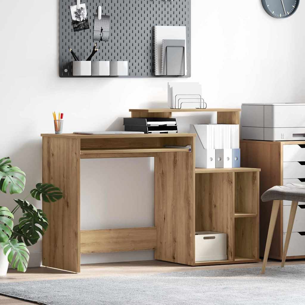 Desk Artisan Oak Engineered Wood 120.5 x 44 x 88.5 cm
