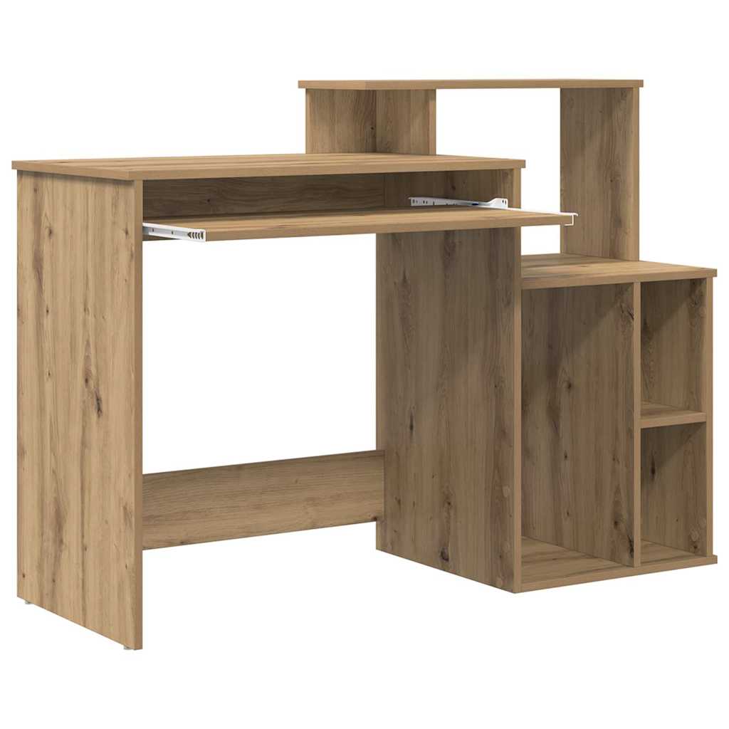Desk Artisan Oak Engineered Wood 120.5 x 44 x 88.5 cm