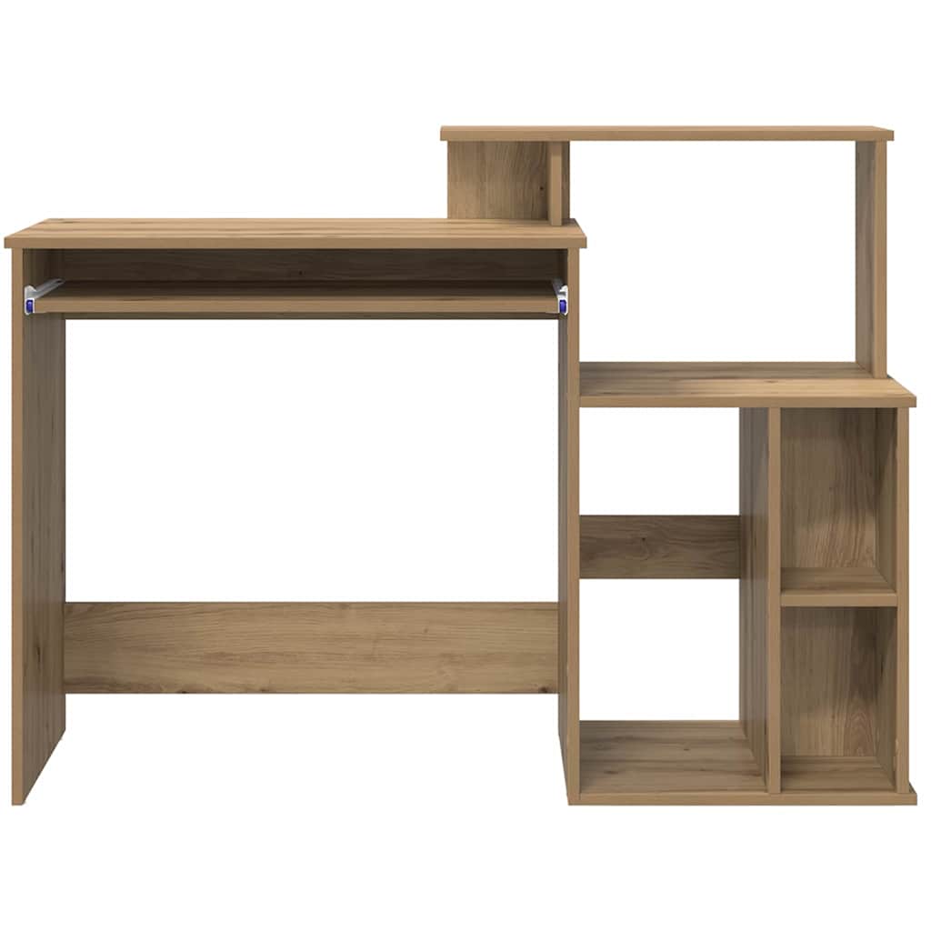 Desk Artisan Oak Engineered Wood 120.5 x 44 x 88.5 cm