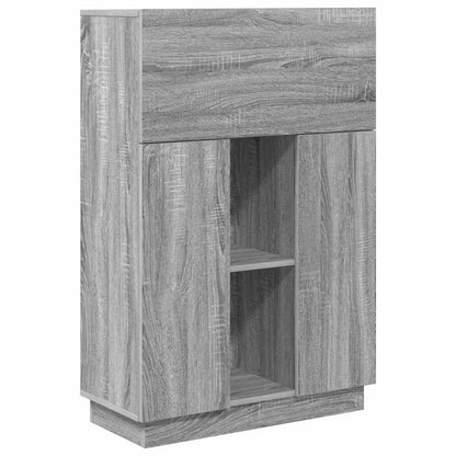Desk Grey Sonoma 71.5 x 31.5 x 106.5 cm Engineered Wood