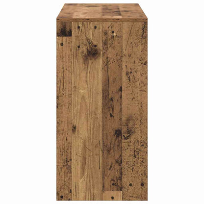 Desk with Drawer Old Wood 90 x 37.5 x 75 cm Engineered Wood