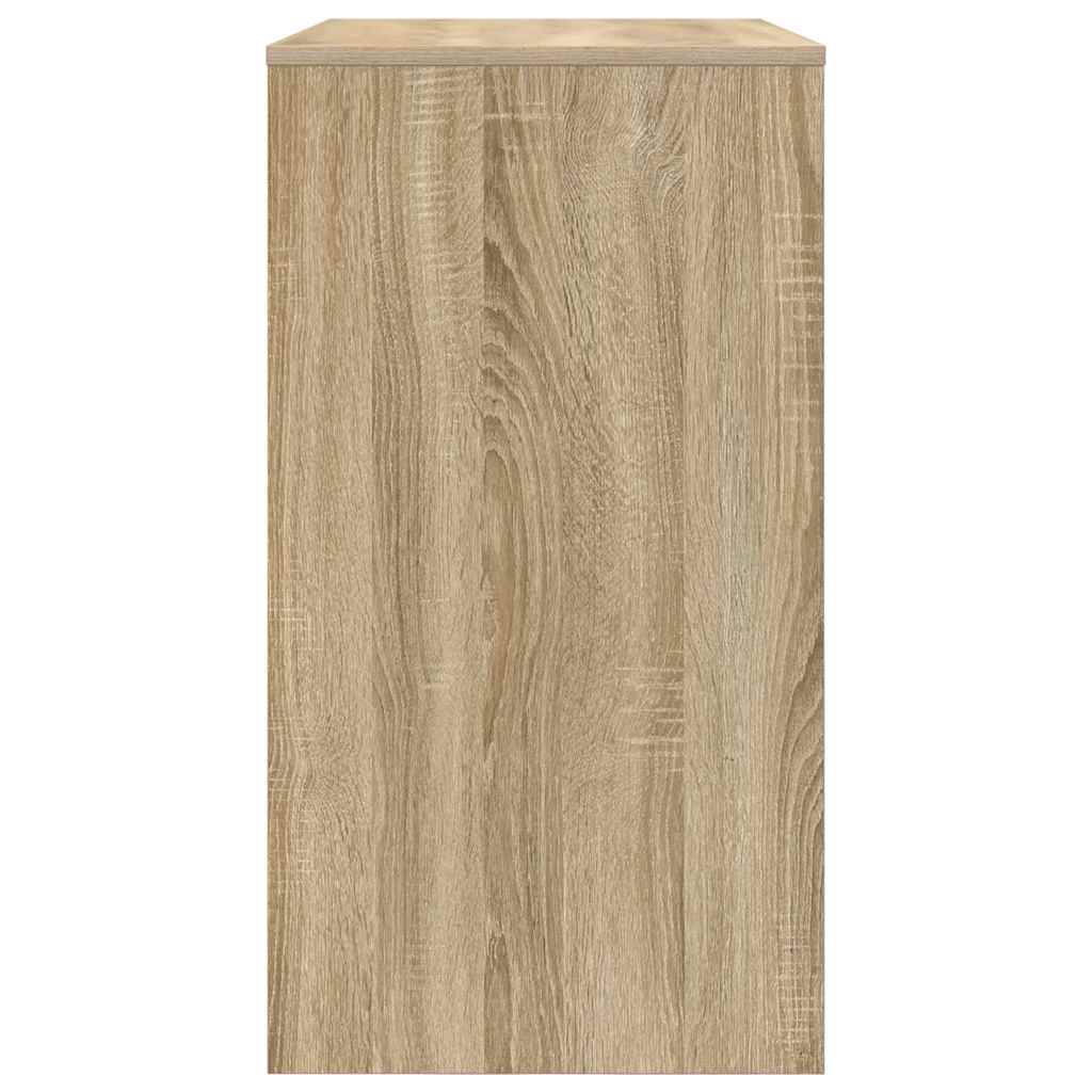 Desk with Drawer Sonoma Oak 77.5 x 43 x 79 cm Engineered Wood